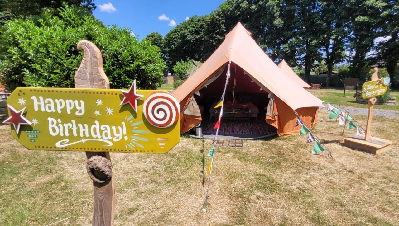 Cocoon Village - Glamping - Domaine Des Grottes De Han Rochefort Exterior foto
